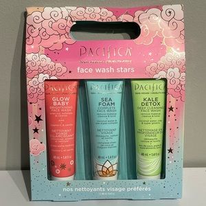 Pacifica Face Wash Trio, 1.4oz each